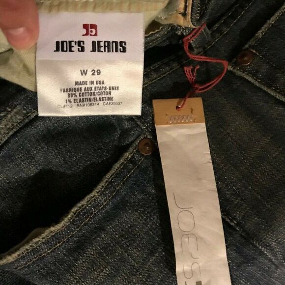 Women's New Joe's The Honey Boot Cut Jeans Made in USA Blue W29 Inseam 35 - Picture 4 of 4